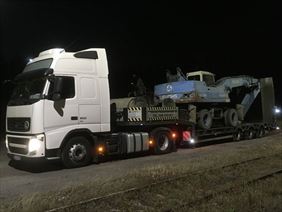 przewóz maszyn budowlanych, Olespol Sp. z o. o. Rozładunek, załadunek podkładów kolejowych. Opał. Transport specjalistyczny, Olesno