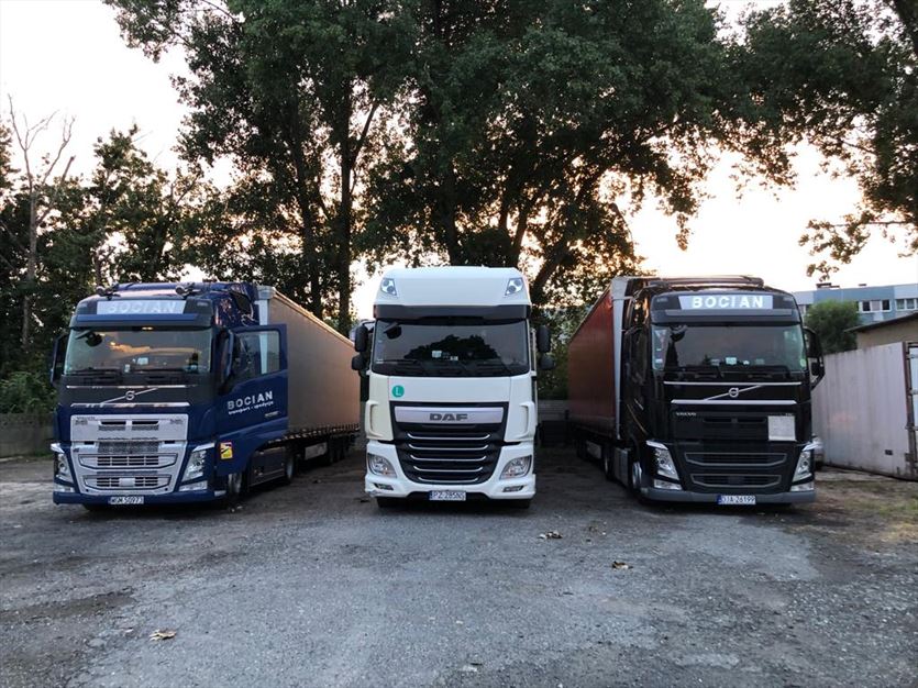 przyjazna Transport samochodowy, Bocian Sp. z o.o., Lubin