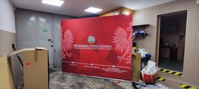 ścianka reklamowa, Rybczynski. Pl Sp. z o.o., Legnica