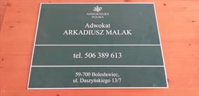 q, Arkadiusz Malak Kancelaria Adwokacka, Bolesławiec