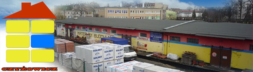Beton, cegły, farby, tapety i wiele innych produktów, Przedsiębiorstwo Handlowe Czyżowicz Market Budowlany Pszczółka, Namysłów
