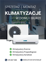 Ulotka, Aircool Paweł Ciróg, Wrocław