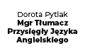 Dorota Pytlak Mgr Tłumacz Przysięgły Języka Angielskiego, Świebodzice