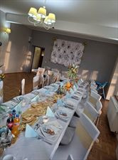 dekoracja sali, Magnolia Magdalena Raczyńska, Sala bankietowa, catering, noclegi, Raków