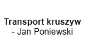 Transport kruszyw - Jan Poniewski, Strzeszów