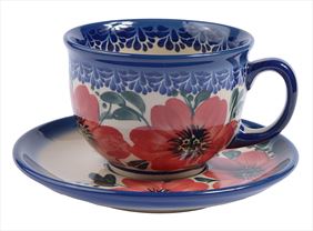kubek ceramiczny, Ceramika Artystyczna Beata Woźniak, Brzeg