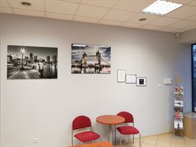 poczekalnia, My Home - Biuro Nieruchomości, Lubin