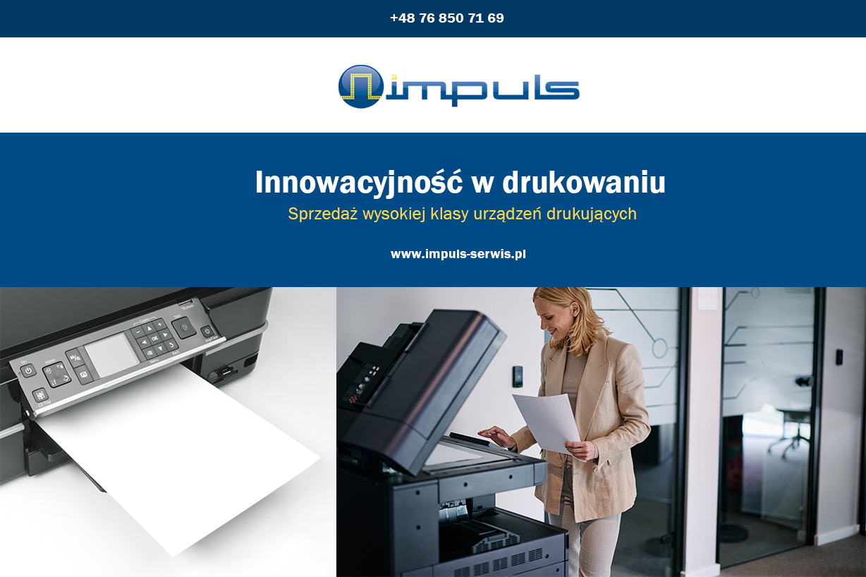 Szybka naprawa drukarek domowych oraz biurowych, Impuls Serwis Sprzedaż-Serwis Kserokopiarek i Drukarek, Legnica