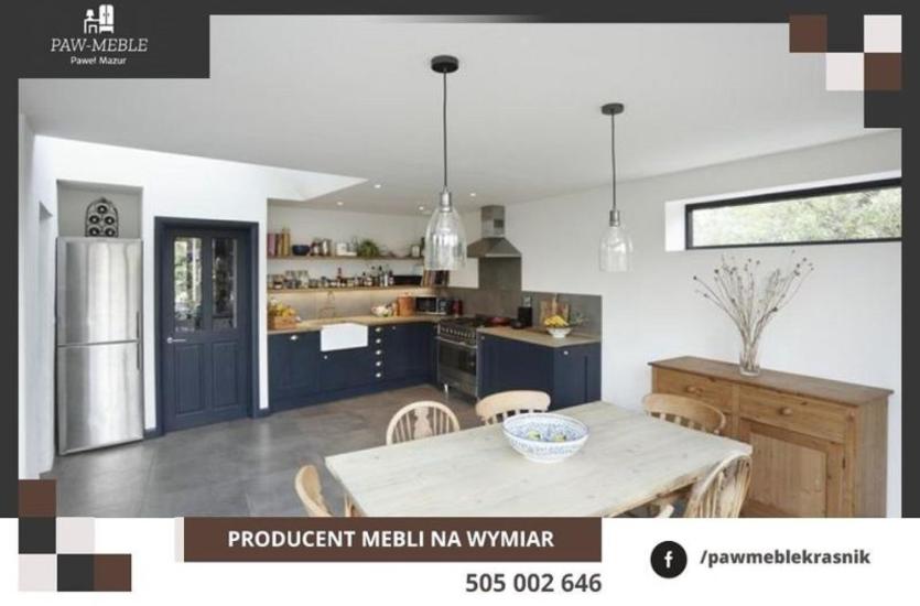 Paw-Meble – producent solidnych i nietuzinkowych mebli kuchennych