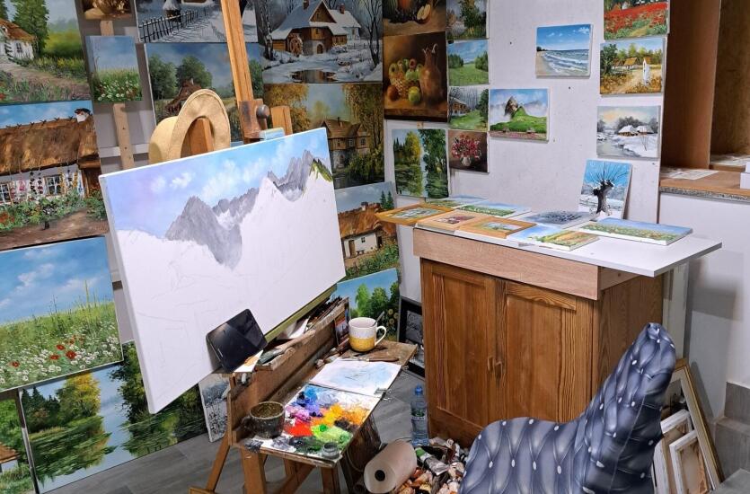 Obrazy i portrety olejne na płótnie z firmą Malarstwo Artystyczne Ryszard Budnik!