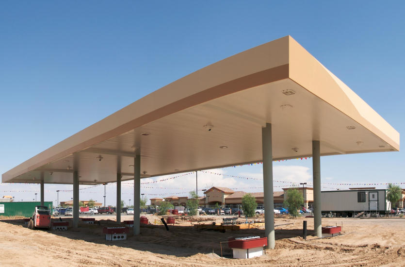 Jak wygląda budowa stacji paliw?