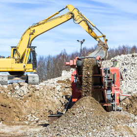 Sprzedaż kruszywa i doskonale wyposażony park maszynowy