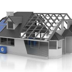 Ogrzewanie domu i wody za pomocą pomp ciepła i instalacji solarnych - Eco Synergia