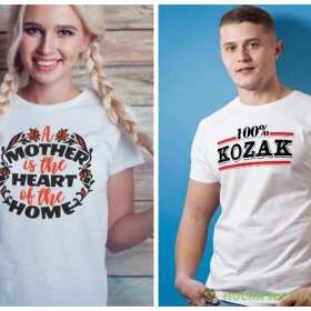 Spersonalizowane koszulki z własnym nadrukiem – ich produkcję zleć firmie Mucha Nie Siada