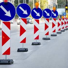 Oznakowanie dróg: tymczasowe i docelowe – BRD WudArczyk