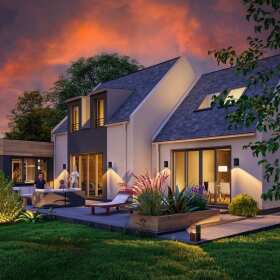 Girlandy solarne ogrodowe – idealne oświetlenie przestrzeni