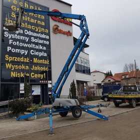 Czy podnośnik koszowy jest potrzebny przy budowie domu?