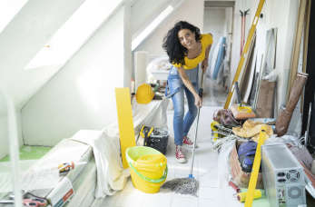 Sprzątanie poremontowe w ofercie firmy Bakus