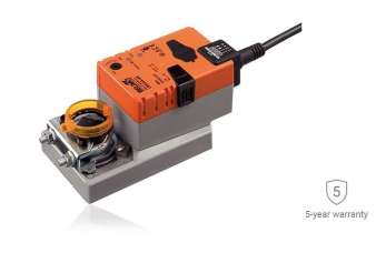 Siłowniki stosowane do przepustnic powietrza wentylacji budynków