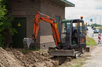 Wykopy pod instalacje podczas budowy domu z firmą Tb Kamil Śmigla