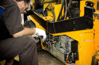 Remont wózka widłowego w firmie EGT Logistic