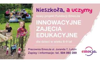 Fundacja EmocJa i jej oferta warsztatów rozwijających inteligencję emocjonalną dzieci