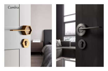 Wprowadź do wnętrza design z klamkami do drzwi od firmy Cambia