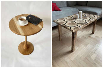 Drewniany stolik kawowy do salonu – postaw na jakość z firmą Lignarius Handmade