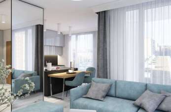 Pracownia architektoniczna Archivr: Jak zwiększyć funkcjonalność małego salonu? 