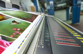 Materiały reklamowe przygotowane w specjalistycznej drukarni Printshop