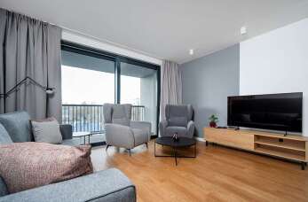 Nocleg z balkonem w Apartamentach Rocha Pabianice