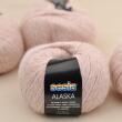 Alaska - 160 jasny różowy Motek Wełna owcza